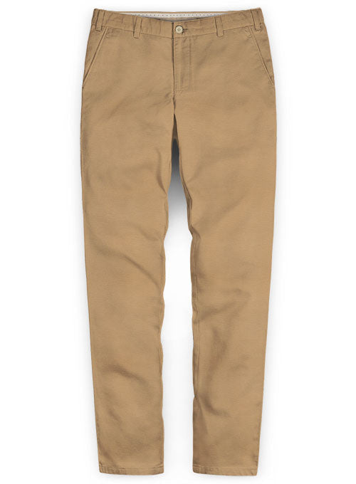 Washed Tan Stretch Chino Pants – StudioSuits