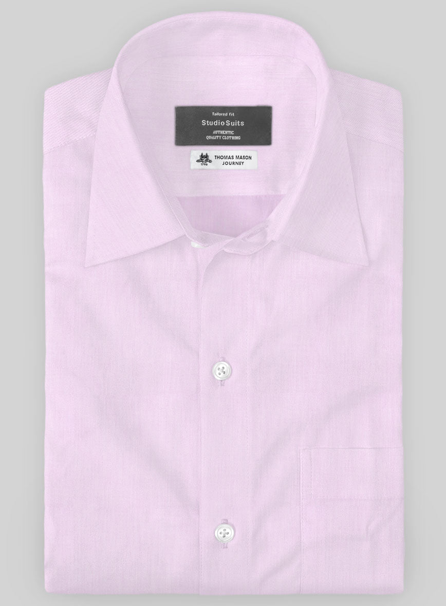 Thomas Mason Light Purple Shirt - StudioSuits