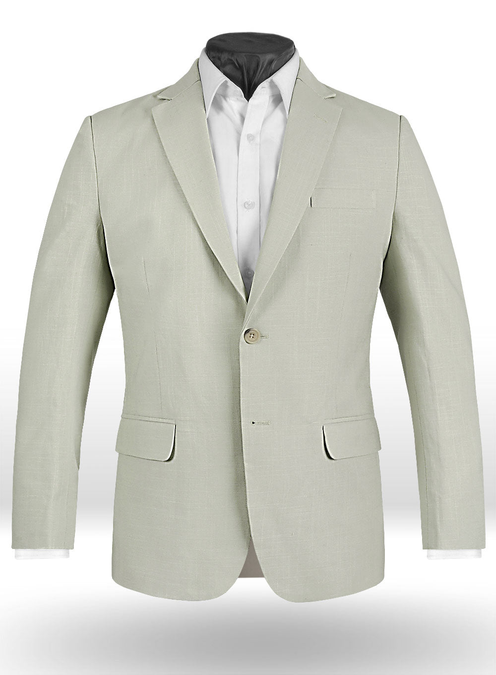 Tropical English Beige Linen Suit - Special Offer - StudioSuits