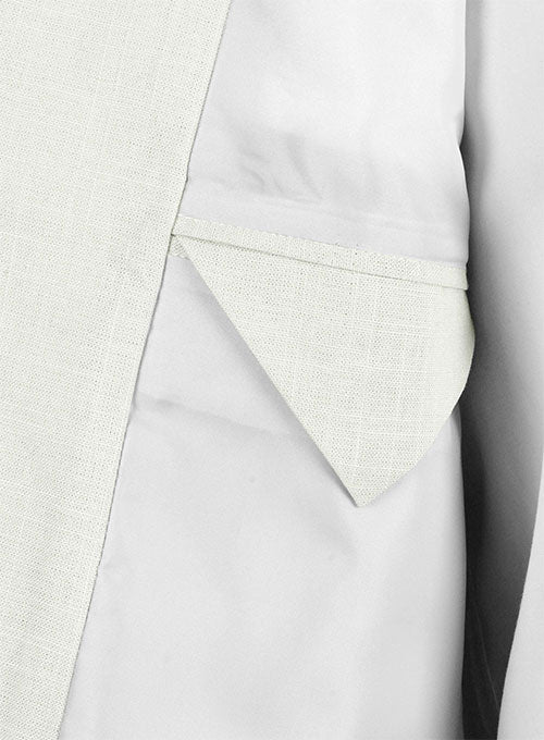 Tropical Beige Pure Linen Suit – StudioSuits