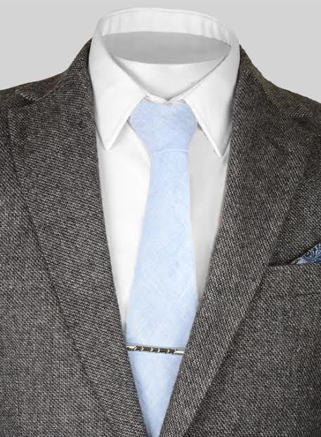 Vintage Dark Gray Weave Tweed Jacket - StudioSuits