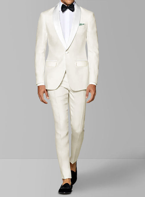Tuxedo Suit - White Jacket White Trouser – StudioSuits